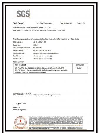 Certificates
